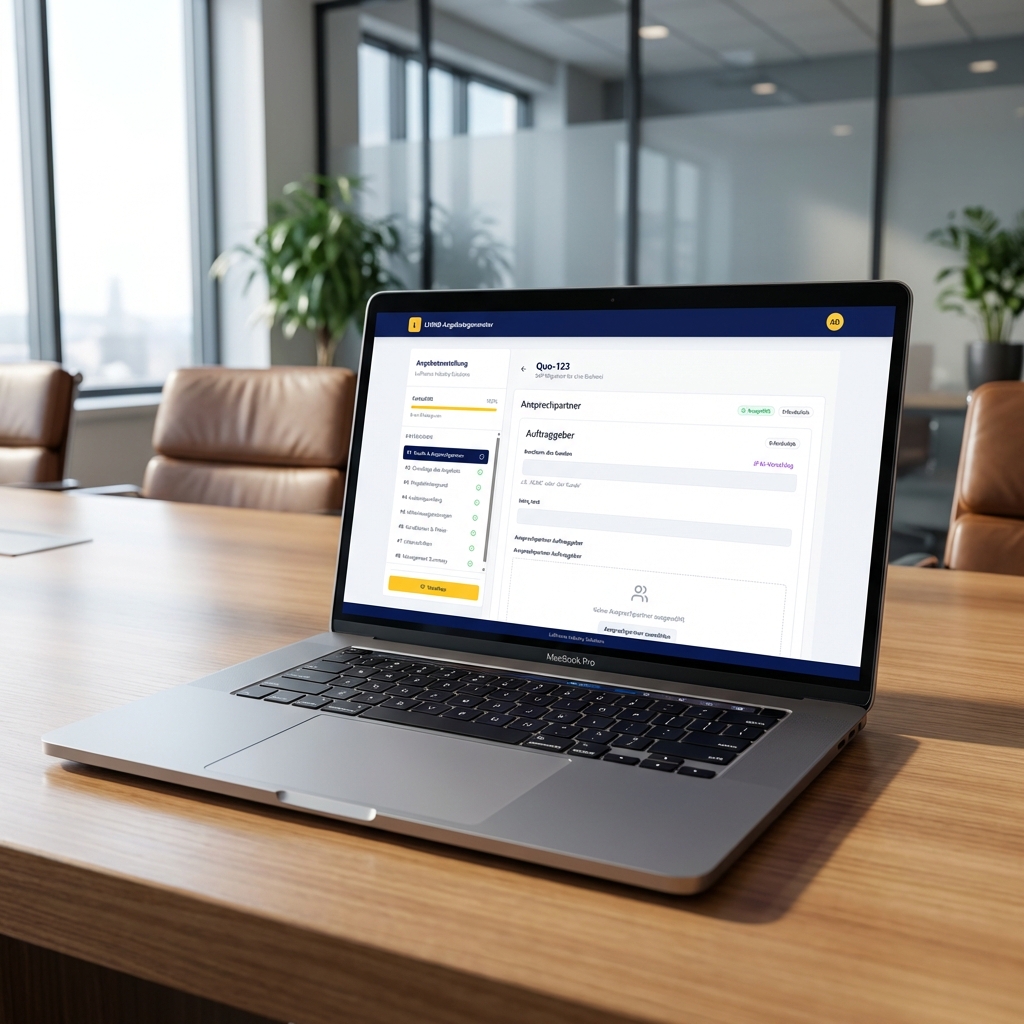 LHIND Angebotsgenerator Interface